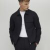 Black Skinny Fit Harrington Jacket