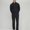Black Skinny Fit Harrington Jacket