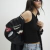 Black Sleeveless Ribbed Tank Top