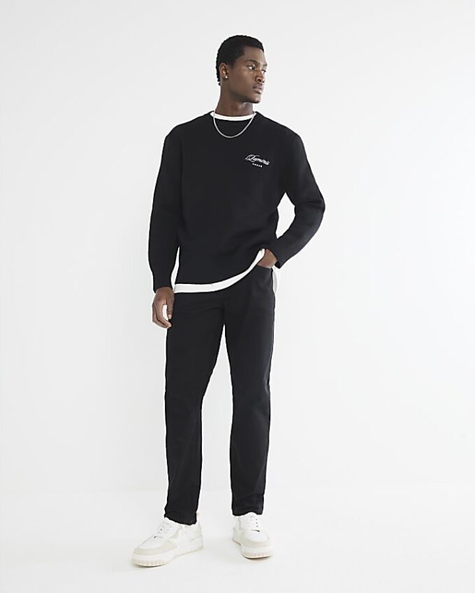 Black Slim Fit Jeans