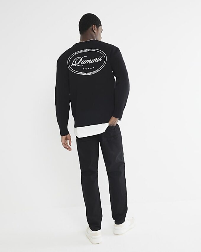 Black Slim Fit Jeans