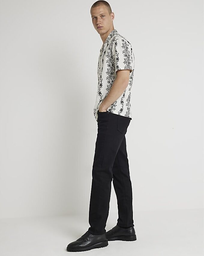 Black Slim Fit Jeans