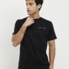 Black Slim Fit Modern Era Graphic T-shirt