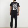 Black Slim Fit Modern Era Graphic T-shirt