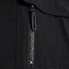 Black Slim Fit Nylon Hybrid Sweatshirt