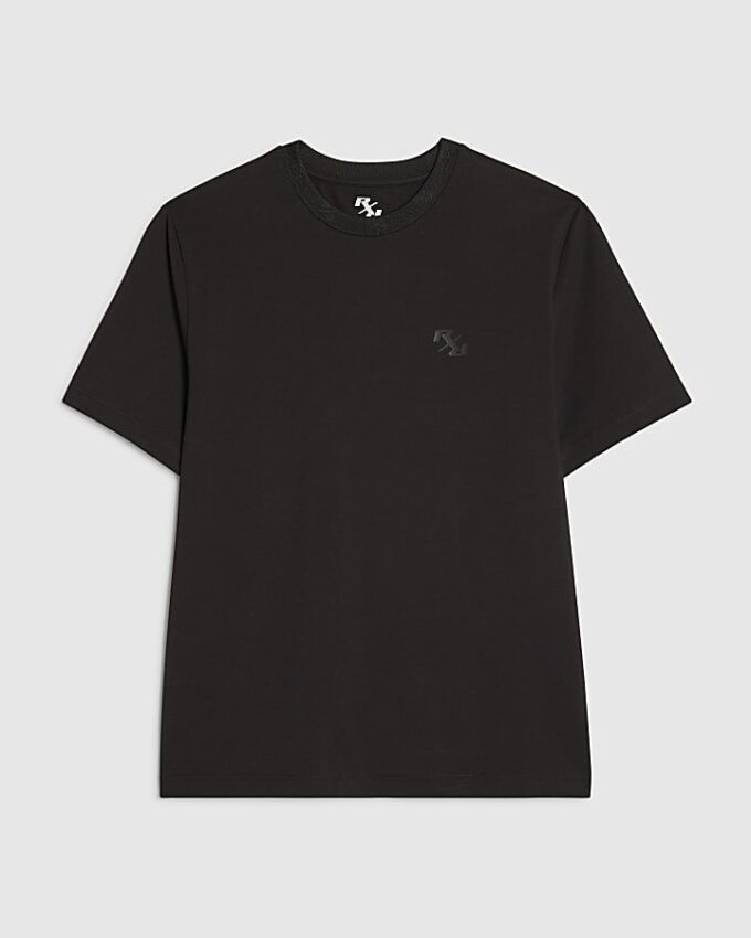 Black Slim Fit RXR T-Shirt