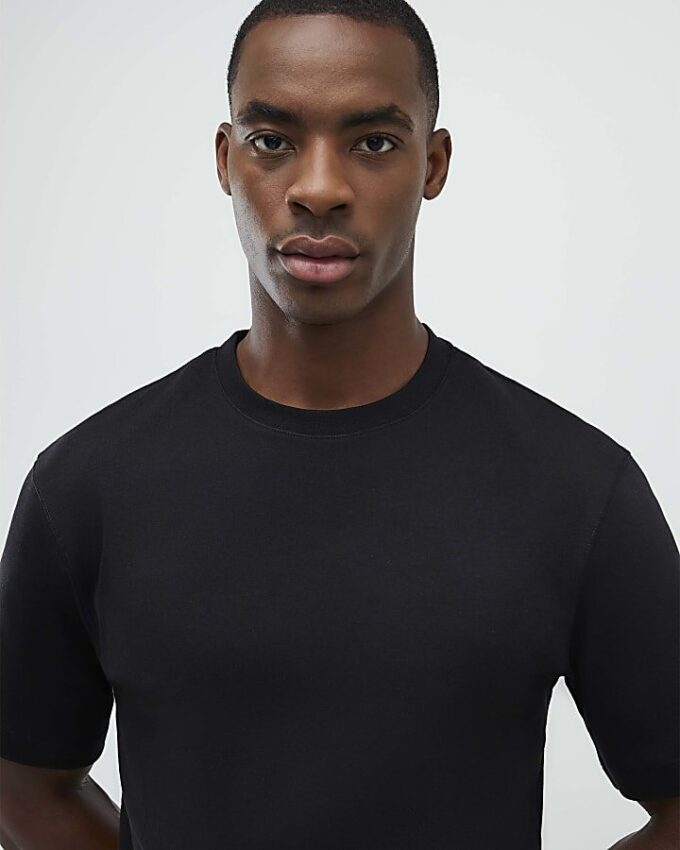 Black Slim Fit T-Shirt