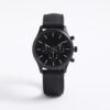 Black Strap Watch