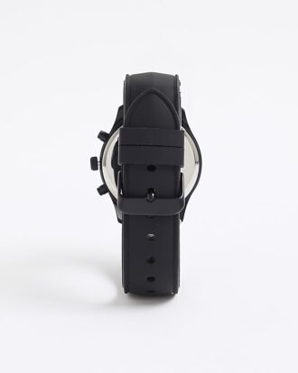Black Strap Watch