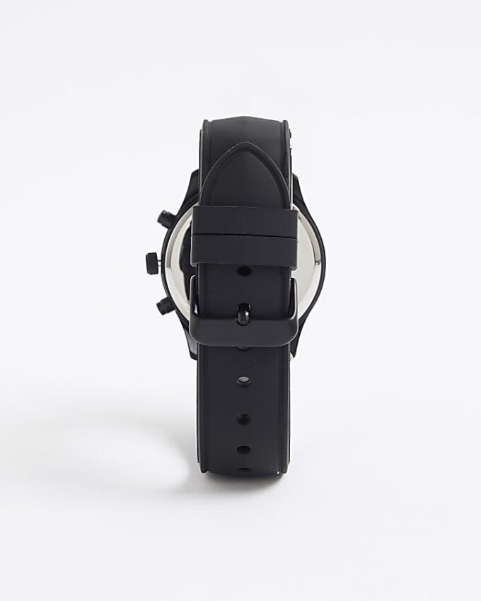 Black Strap Watch
