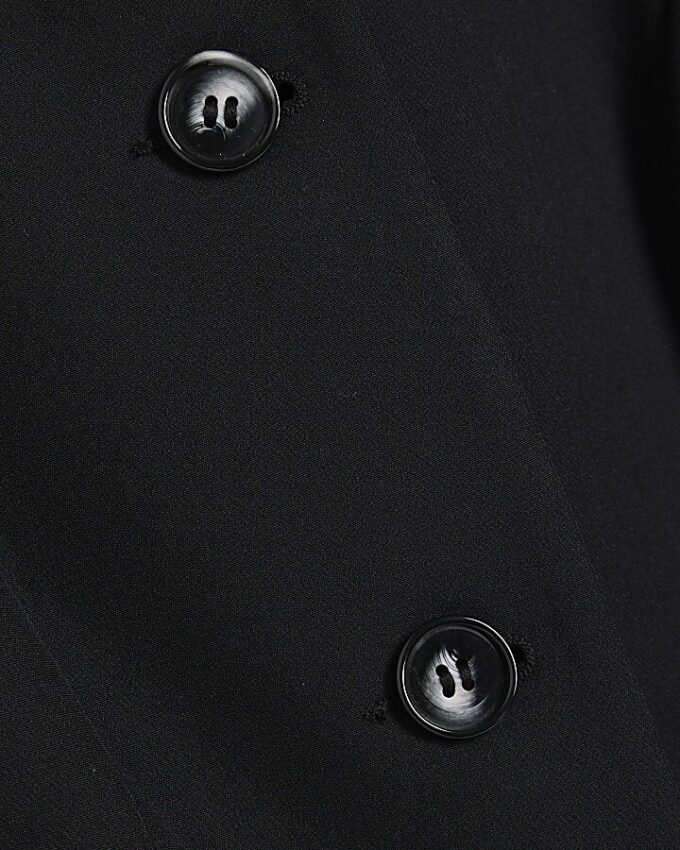 Black Tailored Waistcoat