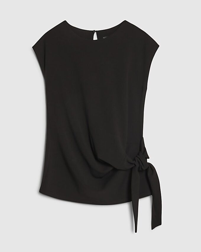 Black Tie Side Top