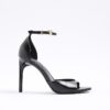 Black Closed Back Heels