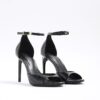 Black Closed Back Heels