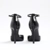 Black Closed Back Heels
