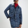 Blue Boucle Scallop Trophy Jacket