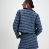 Blue Boucle Scallop Trophy Jacket