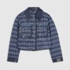 Blue Boucle Scallop Trophy Jacket