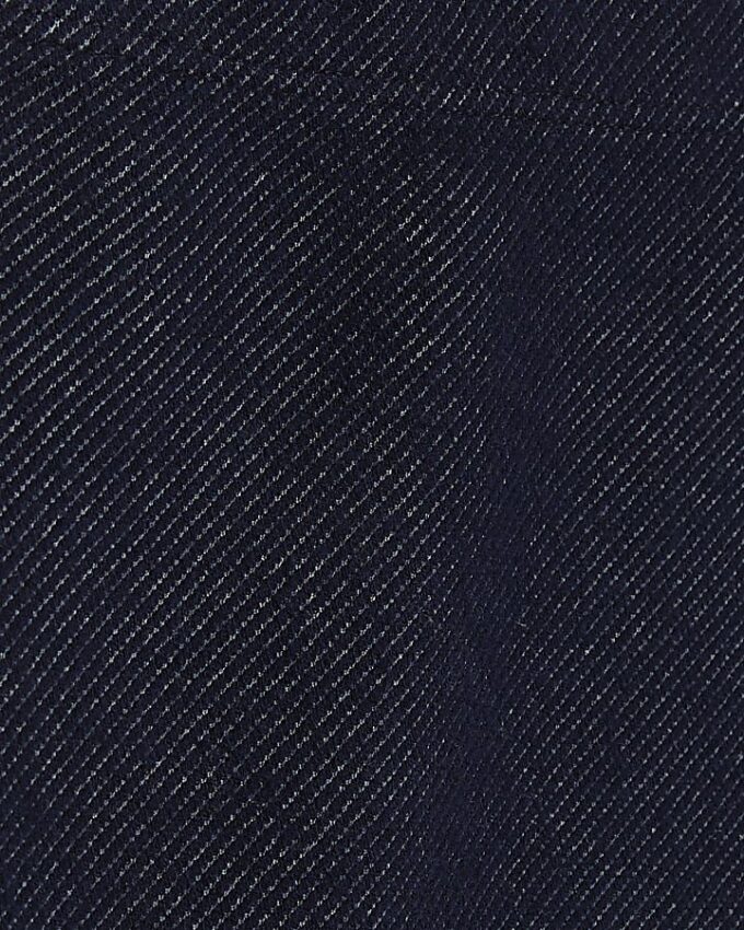 Blue Denim Jersey Mini Skirt