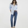 Blue Denim Sculpt Mom Jeans