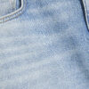 Blue Denim Straight Leg Jeans