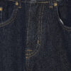 Blue Double Waistband Wide Leg Jeans