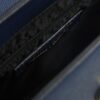 Blue Embossed Charm Tote Bag