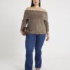 Blue High Waisted Sculpt Flare Jeans