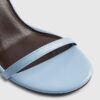 Blue Mid Block Heels