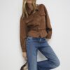 Blue Mid Rise Bootcut Jeans