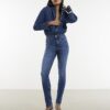 Blue Molly Sculpt Skinny Jeans