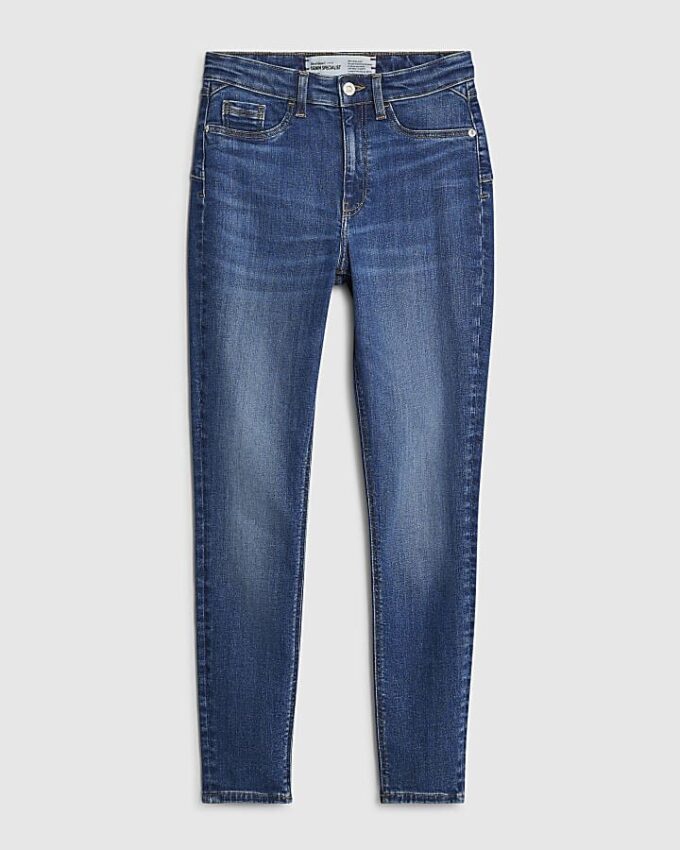 Blue Molly Sculpt Skinny Jeans