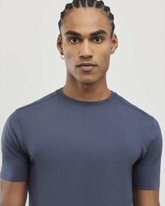 Blue Muscle Fit T-Shirt