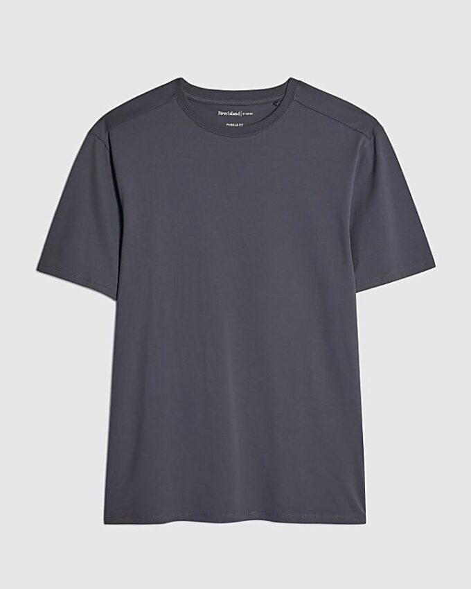 Blue Muscle Fit T-Shirt