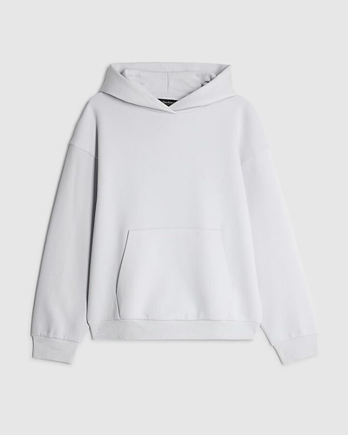 Blue Oversized Fit Essentials Hoodie