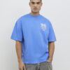 Blue Oversized Fit Nagoya 96 T-Shirt