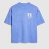 Blue Oversized Fit Nagoya 96 T-Shirt