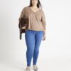 Blue Pull-On Sculpt Skinny Jeans
