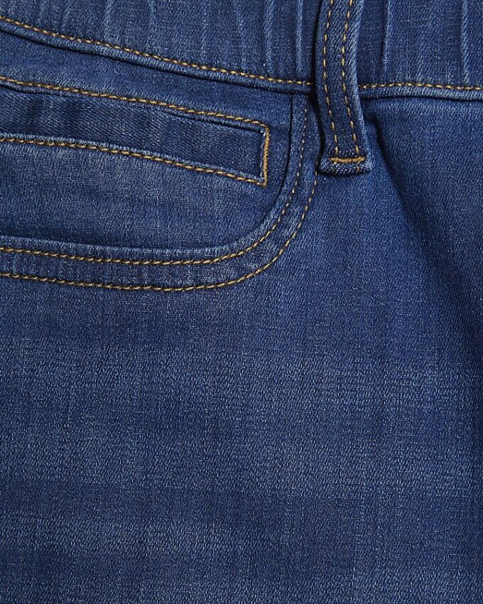 Blue Pull-On Sculpt Skinny Jeans
