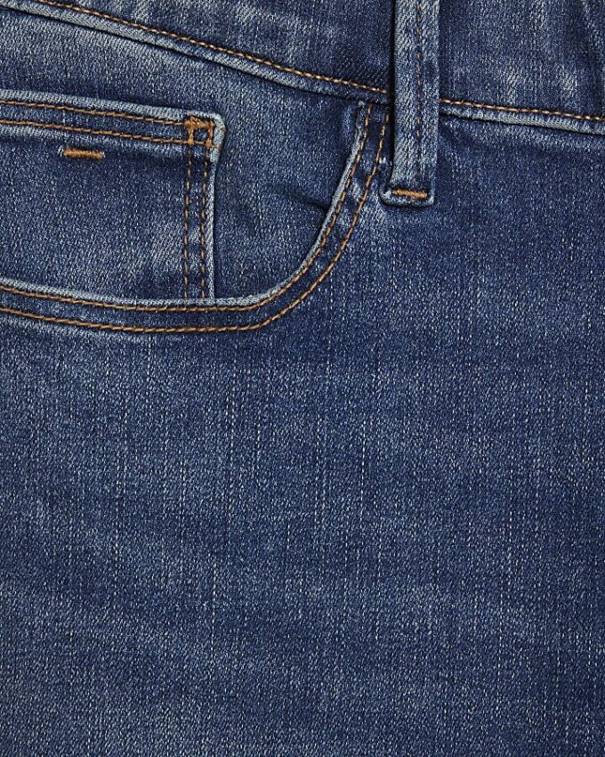Blue Pull-On Sculpt Slim Jeans