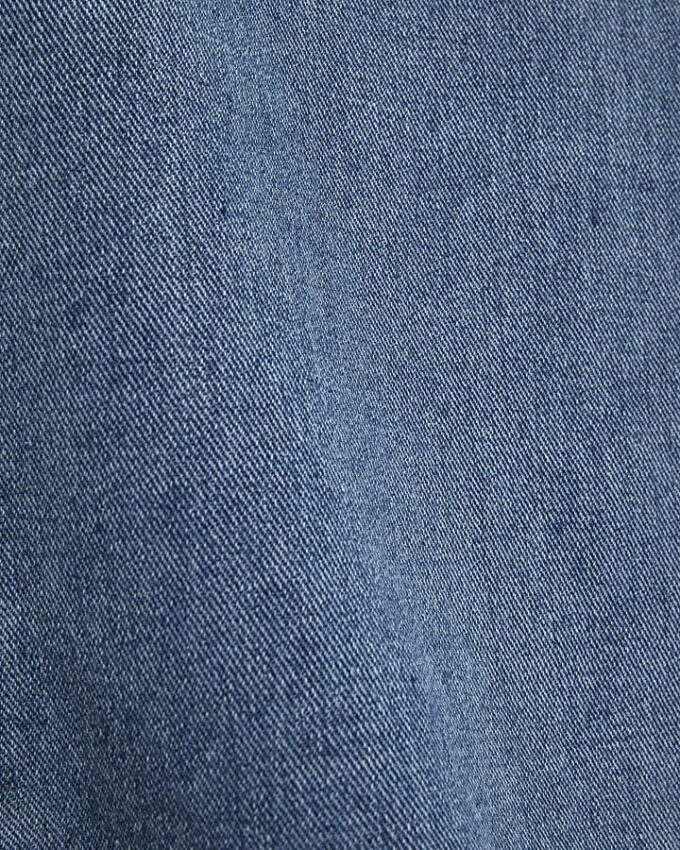 Blue Relaxed Straight Fit Scarf Jeans