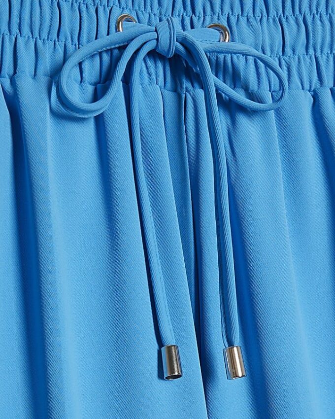 Blue Side Stripe Joggers