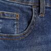 Blue Skinny Fit Capri Jeans