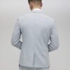 Blue Skinny Fit Check Suit Jacket