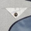 Blue Skinny Fit Check Suit Jacket