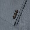 Blue Skinny Fit Pinstripe Suit Jacket