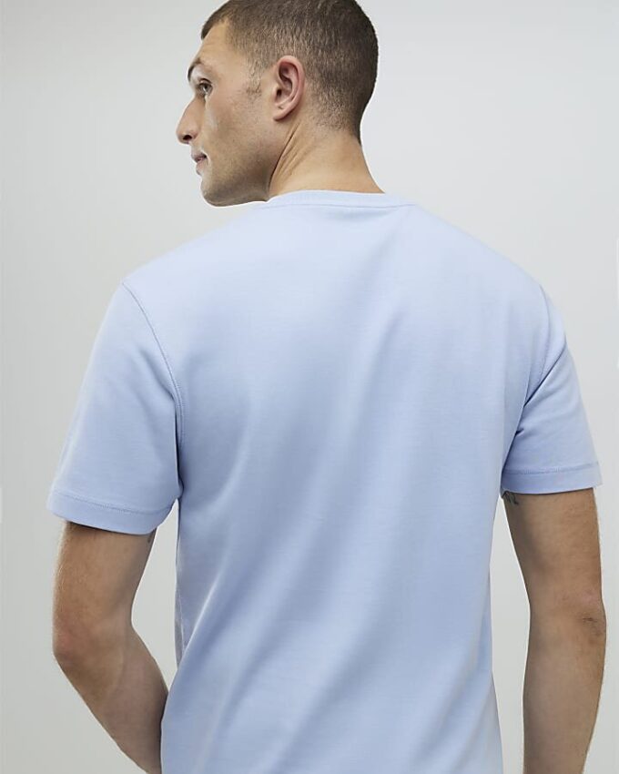 Blue Slim Fit T-Shirt