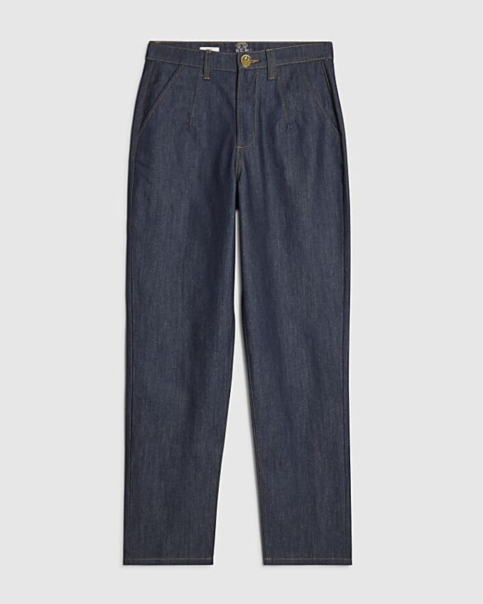 Blue Tapered Fit Jeans