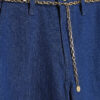 Blue Wide Leg Palazzo Jeans