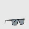 Boys Black Matte Visor Sunglasses